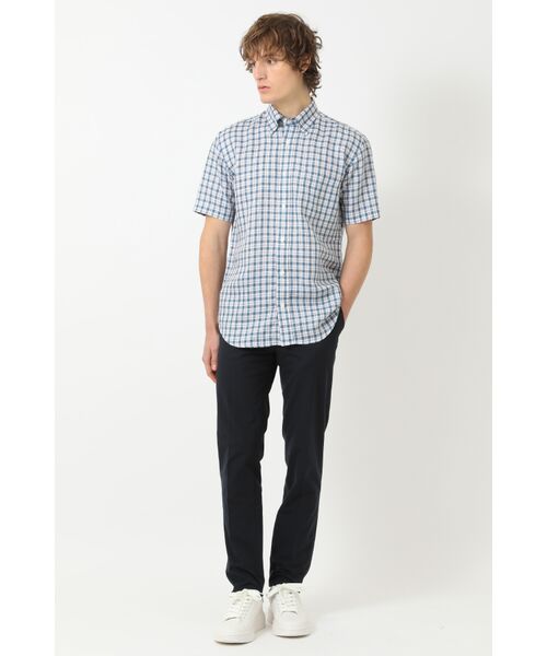 DAKS / ダックス シャツ・ブラウス | コットンリネン・リゾートチェックシャツ | 詳細3