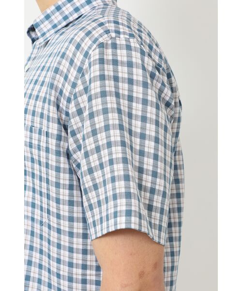 DAKS / ダックス シャツ・ブラウス | コットンリネン・リゾートチェックシャツ | 詳細5