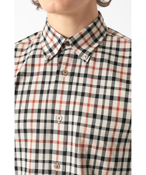 DAKS / ダックス シャツ・ブラウス | ハウンドトゥースハウスチェック ボタンダウンシャツ | 詳細4