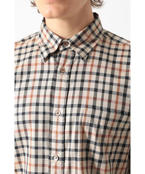 DAKS / ダックス シャツ・ブラウス | コットン ハウスチェック半袖シャツ | 詳細4