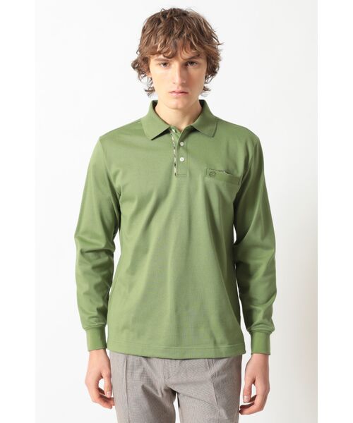 DAKS / ダックス その他トップス | 超長綿 プレミアム鹿の子ポロシャツ（シーグラス）