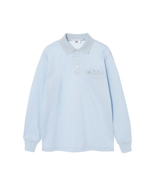 DAKS / ダックス その他トップス | 超長綿 プレミアム鹿の子ポロシャツ（カシミヤブルー）
