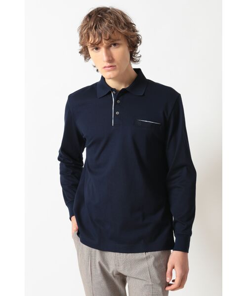 DAKS / ダックス その他トップス | 超長綿 プレミアム鹿の子ポロシャツ（ニューブルー）