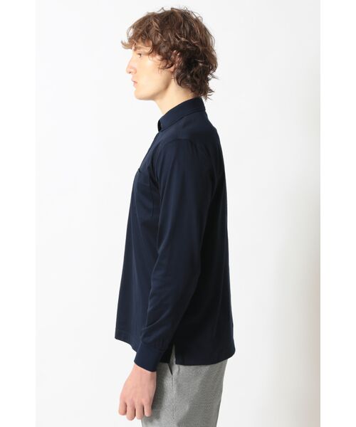 DAKS / ダックス その他トップス | ギザコットン天竺 前立てハウスチェックポロシャツ | 詳細1