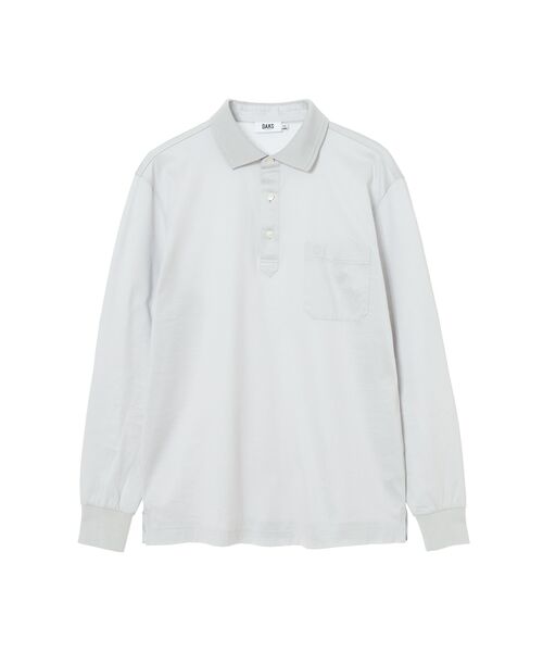 DAKS / ダックス その他トップス | ギザコットン天竺 前立てハウスチェックポロシャツ（マイクロチップ）