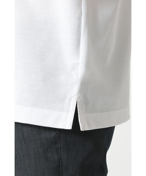 DAKS / ダックス その他トップス | フロントジップ ハウスチェックパイピング ポロシャツ | 詳細6