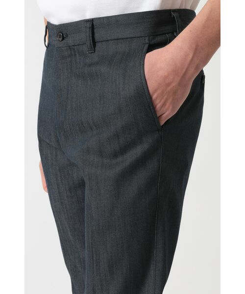 DAKS / ダックス その他パンツ | デニムライクストレッチテーパードパンツ | 詳細5