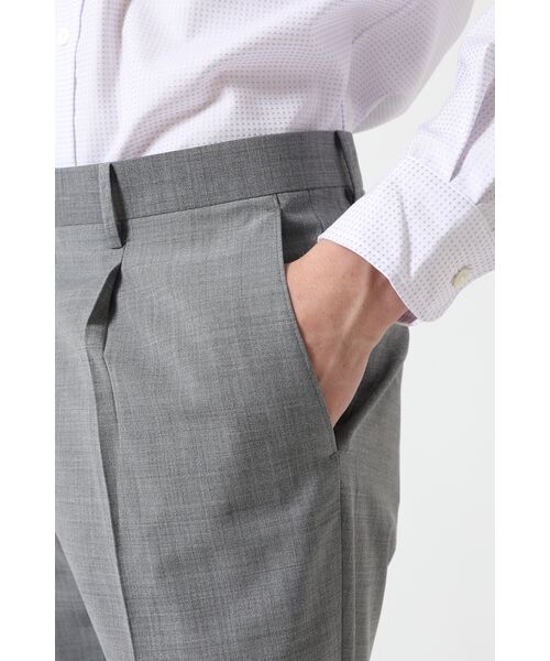 DAKS / ダックス その他パンツ | ウールブレンドストレッチテーパードスラックス | 詳細6