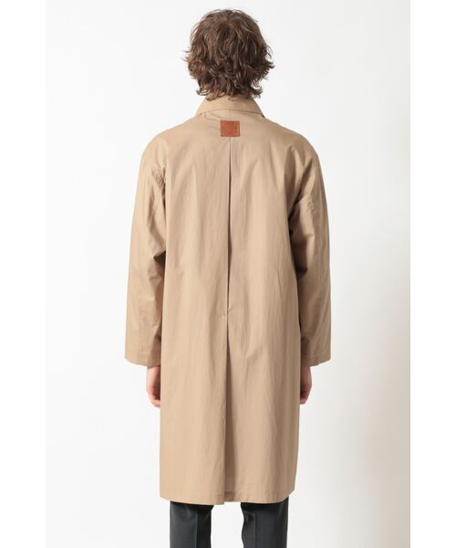 DAKS / ダックス その他アウター | OLMETEX シティウォッシュ レザーロゴパッチ バルマカーンコート | 詳細2