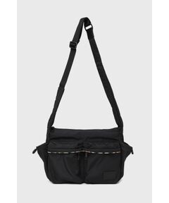 DAKS / ダックス その他 | ナイロン×牛革 ハウスチェックディテール フラップショルダーバッグ