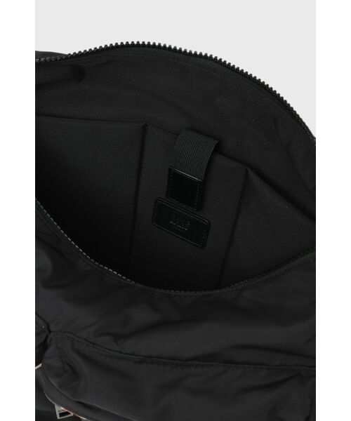 DAKS / ダックス その他 | ナイロン×牛革 ハウスチェックディテール フラップショルダーバッグ | 詳細8