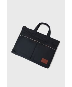 DAKS / ダックス その他 | 軽量ナイロン×牛革 ハウスチェックディテール ブリーフケース