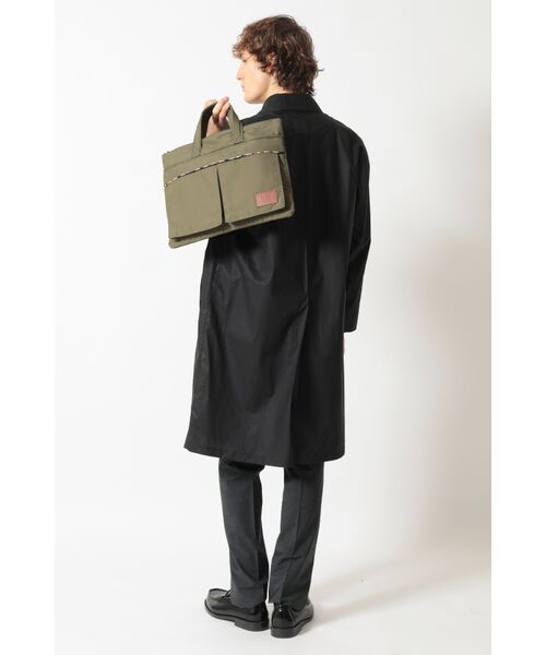 DAKS / ダックス その他 | 軽量ナイロン×牛革 ハウスチェックディテール ブリーフケース | 詳細1