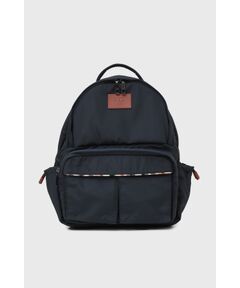 DAKS / ダックス その他 | 軽量ナイロン×レザー ハウスチェックディテール PC収納バックパック