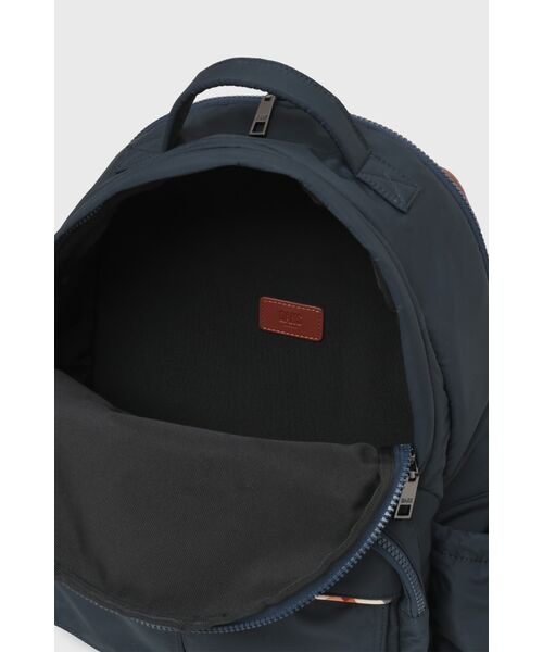 DAKS / ダックス その他 | 軽量ナイロン×レザー ハウスチェックディテール PC収納バックパック | 詳細7