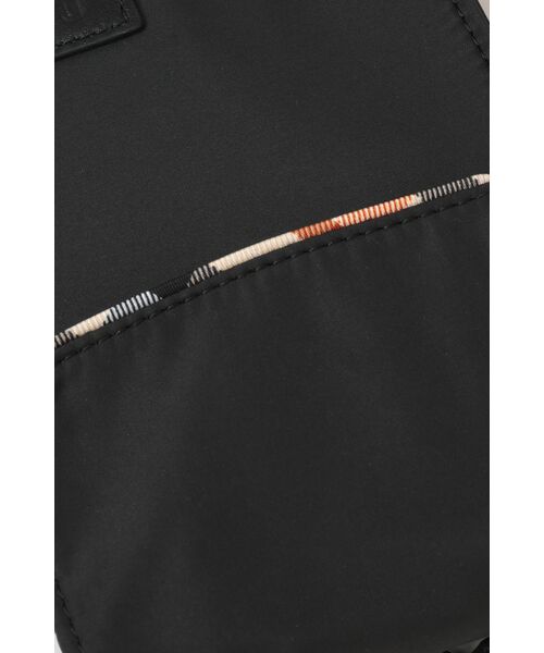 DAKS / ダックス その他 | 軽量ナイロン×牛革 ハウスチェックディテール ネックポーチ | 詳細4