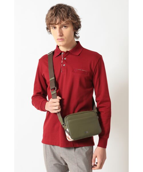 DAKS / ダックス その他 | レザー×ハウスチェックディテール ワンショルダー ボディバッグ | 詳細1