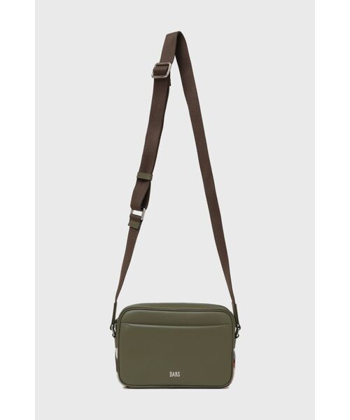 DAKS / ダックス その他 | レザー×ハウスチェックディテール ワンショルダー ボディバッグ（シーグラス）