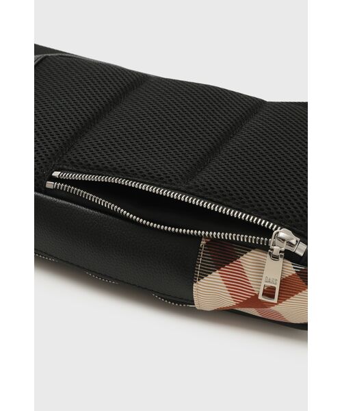 DAKS / ダックス その他 | レザー×ハウスチェックディテール フラップショルダーバッグ | 詳細5