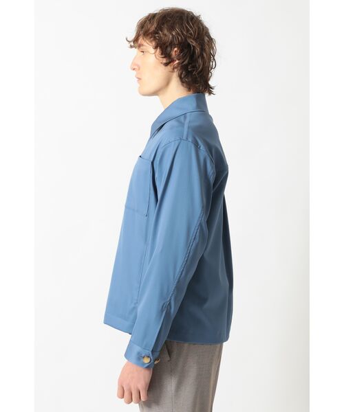 DAKS / ダックス その他アウター | MARZOTTO ストレッチウール 比翼仕立て ジップアップブルゾン | 詳細1