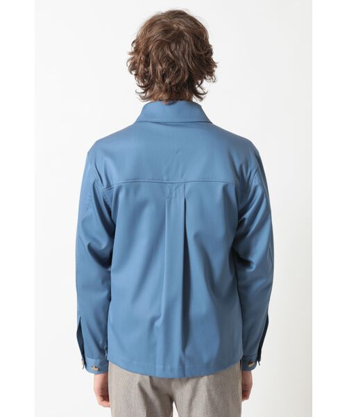 DAKS / ダックス その他アウター | MARZOTTO ストレッチウール 比翼仕立て ジップアップブルゾン | 詳細2