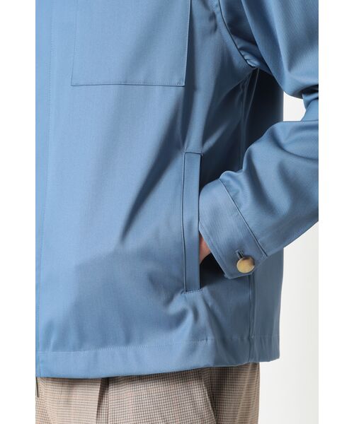 DAKS / ダックス その他アウター | MARZOTTO ストレッチウール 比翼仕立て ジップアップブルゾン | 詳細5