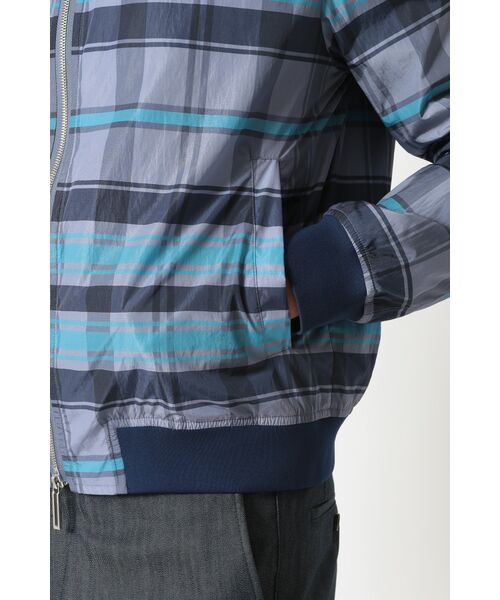 DAKS / ダックス その他アウター | 50thアニバーサリーチェック ナイロンブルゾン | 詳細5