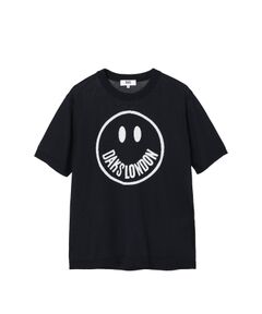 DAKS / ダックス その他トップス | ポリエステルコットン混 スマイルインターシャ ニットプルオーバー