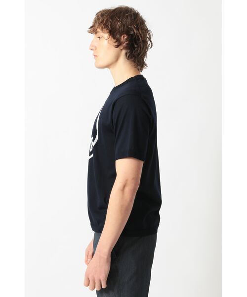 DAKS / ダックス その他トップス | ポリエステルコットン混 スマイルインターシャ ニットプルオーバー | 詳細1