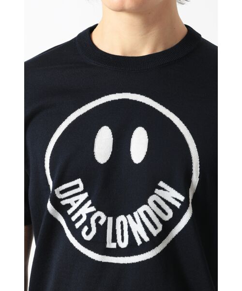 DAKS / ダックス その他トップス | ポリエステルコットン混 スマイルインターシャ ニットプルオーバー | 詳細4