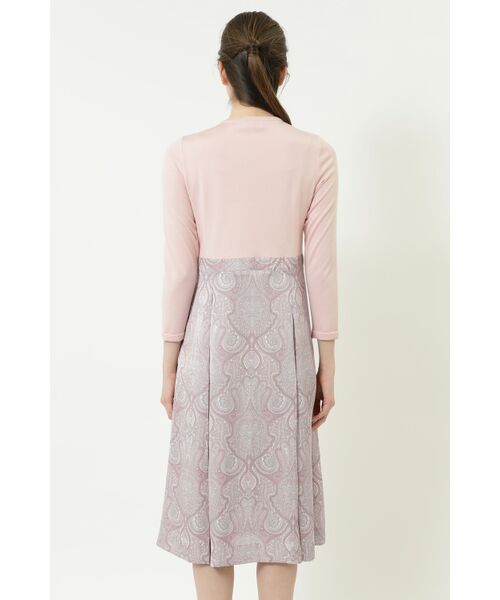 DAKS / ダックス ドレス | ペイズリープリントコンビニットワンピース | 詳細2