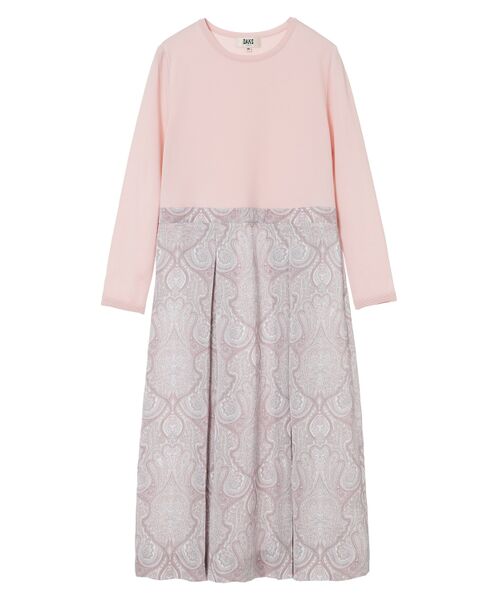 DAKS / ダックス ドレス | ペイズリープリントコンビニットワンピース | 詳細7