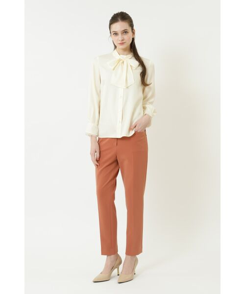 DAKS / ダックス その他トップス | 【TV着用｜市村紗弥香アナ】キュプラツイルリボンブラウス | 詳細9