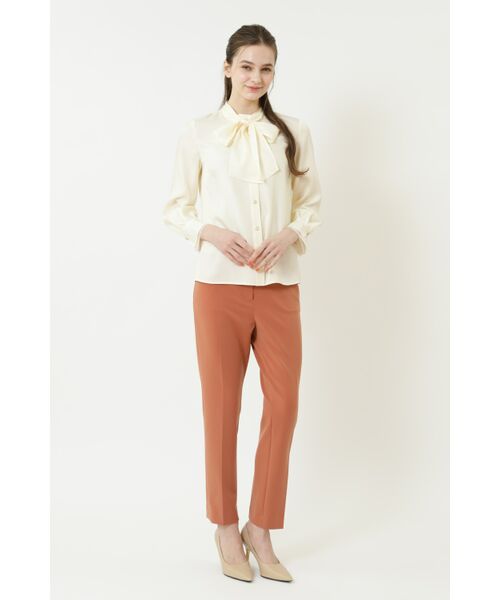 DAKS / ダックス その他トップス | 【TV着用｜市村紗弥香アナ】キュプラツイルリボンブラウス | 詳細10
