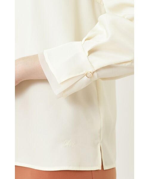 DAKS / ダックス その他トップス | 【TV着用｜市村紗弥香アナ】キュプラツイルリボンブラウス | 詳細6