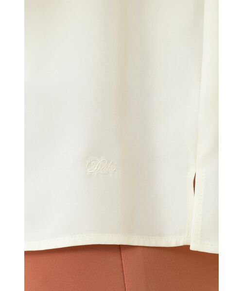 DAKS / ダックス その他トップス | 【TV着用｜市村紗弥香アナ】キュプラツイルリボンブラウス | 詳細7