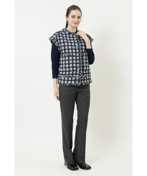 DAKS / ダックス その他アウター | チェックツイードベスト | 詳細3