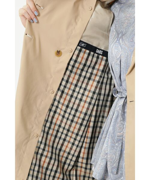 DAKS / ダックス その他アウター | ロングトレンチコート(ライナーキルト付き) | 詳細6