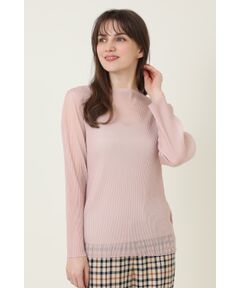 DAKS / ダックス その他トップス | 【TV着用｜三上真奈アナ】スタンドカラートリコットカットソー