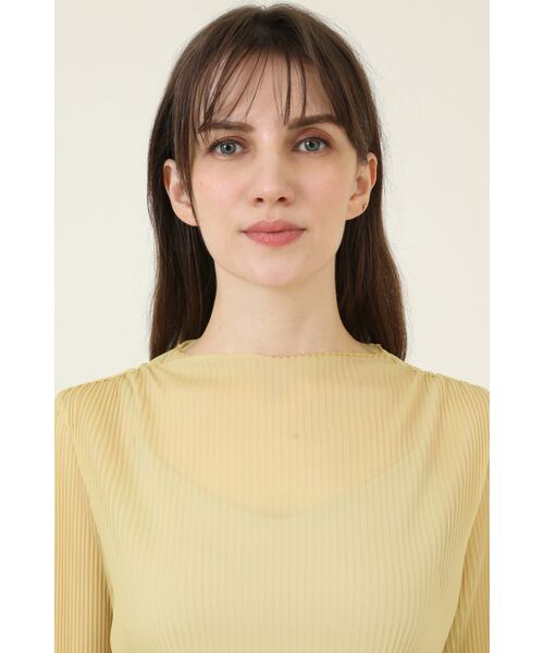 DAKS / ダックス その他トップス | 【TV着用｜三上真奈アナ】スタンドカラートリコットカットソー | 詳細4