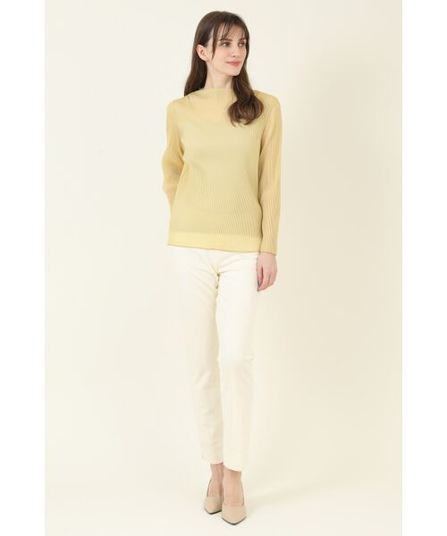 DAKS / ダックス その他トップス | 【TV着用｜三上真奈アナ】スタンドカラートリコットカットソー | 詳細7