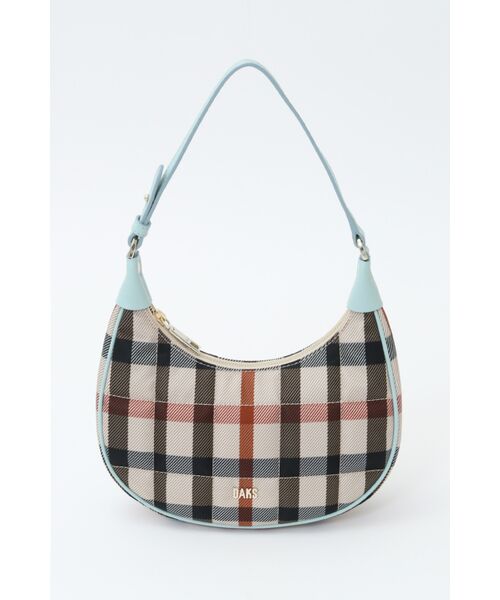 DAKS / ダックス その他 | MABELハウスチェックハーフムーンハンドバッグ（60/ミント）