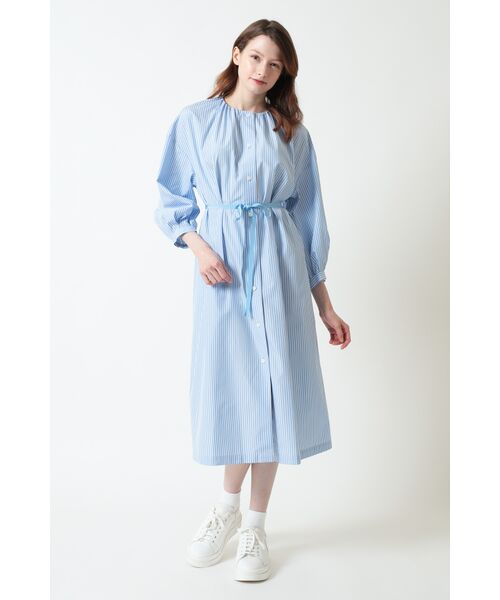 DAKS / ダックス ドレス | コットン ギャザーワンピース | 詳細3