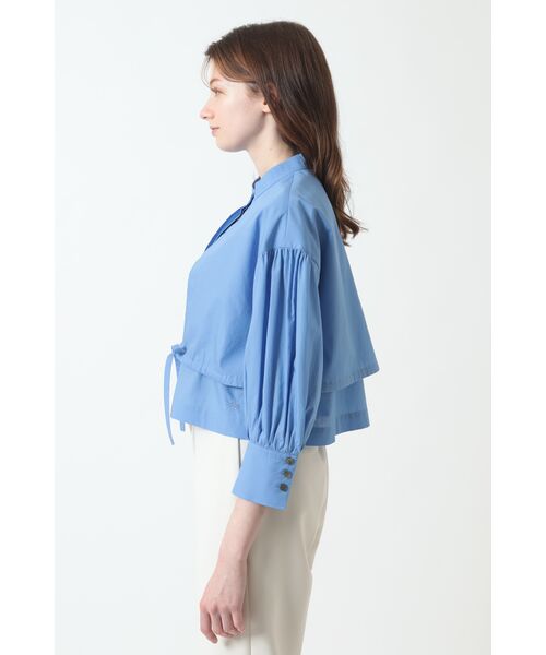 DAKS / ダックス シャツ・ブラウス | レイヤード ショートブラウス | 詳細1