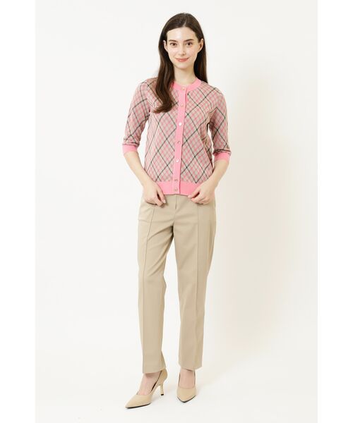 DAKS / ダックス その他トップス | ジャカードチェックカーディガン | 詳細1