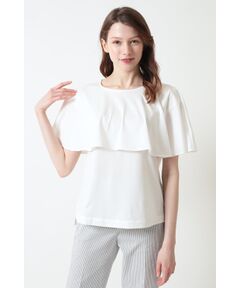 DAKS / ダックス その他トップス | フレアスリーブ レイヤードカットソー