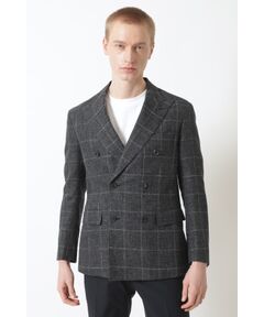 DAKS / ダックス その他アウター | リネン コットン チェック ジャケット