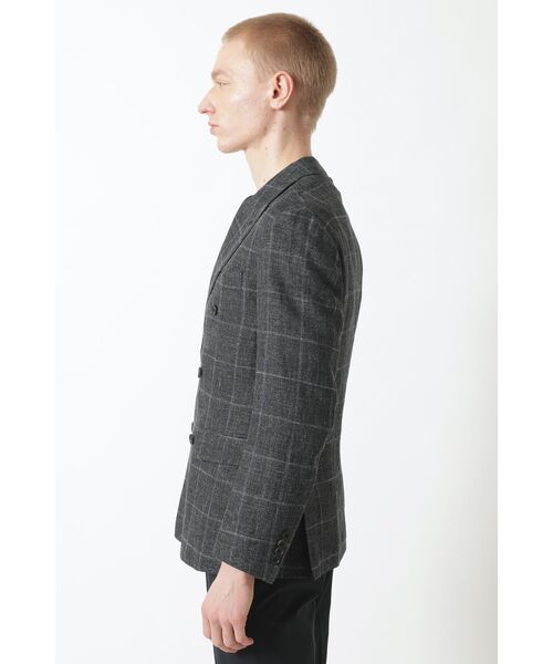 DAKS / ダックス その他アウター | リネン コットン チェック ジャケット | 詳細1