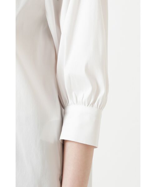 DAKS / ダックス シャツ・ブラウス | 綿ナイロンハイストレッチ ハウスチェックアクセント チュニックブラウス | 詳細5