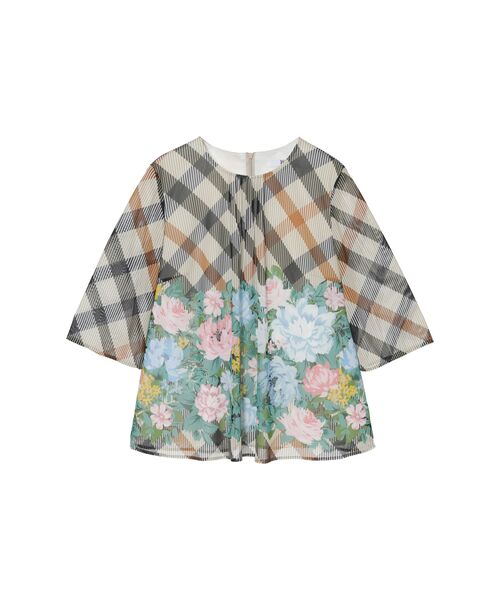 DAKS / ダックス シャツ・ブラウス | ツイルハウスチェックフラワープリントブラウス | 詳細8
